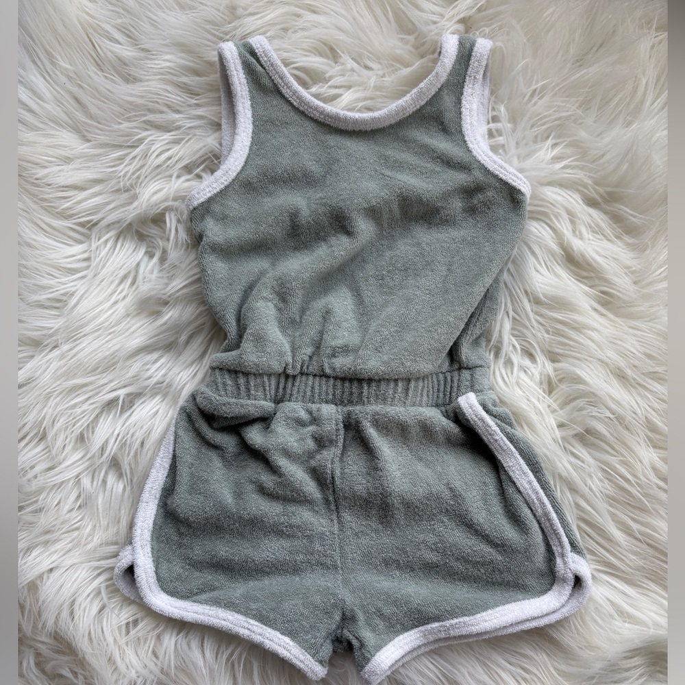 Cat and jack Terry cloth romper